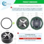 Nutribullet Gasket Seal Rings for 600W/900W Blenders