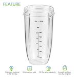 Replacement 32oz Cups with Flip-Top Lids - 2-Pack