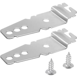 Dishwasher Mounting Brackets with Screws - 2 Pack