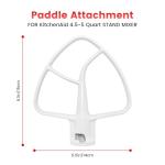 KitchenAid K45B Flat Beater Paddle Attachment, White