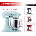 KitchenAid K45B Flat Beater Paddle Attachment, White