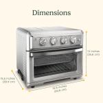 1800 Watt Stainless Steel Air Fryer Oven