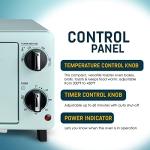 Maximatic 50's Retro Countertop Toaster Oven