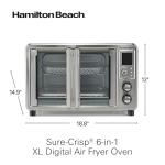Hamilton Beach 6-in-1 XL Air Fryer Oven