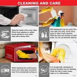 Galanz Retro Red Countertop Microwave Oven 0.7 cu ft