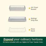 1800 Watt Stainless Steel Air Fryer Oven