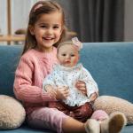 Realistic 18-Inch Reborn Baby Doll Girl