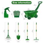 Duckura Kids Gardening Tools Set - 7pc Fun Kit