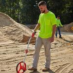 Hanes Men's 6-Pack Crew Work Socks, Black