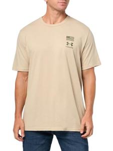 Under Armour Men's Freedom Flag T-Shirt, Desert Sand