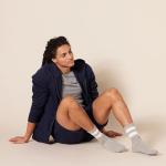 Men's Retro Stripe Crew Socks, 8 Pairs