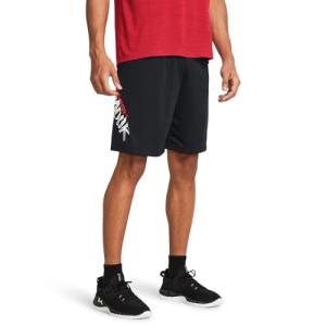Under Armour Men's Black Tech Wordmark Shorts