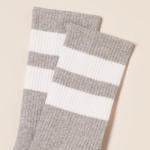 Men's Retro Stripe Crew Socks, 8 Pairs