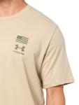 Under Armour Men's Freedom Flag T-Shirt, Desert Sand