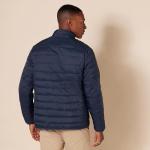 Men's Lightweight Water-Resistant Puffer Jacket - Navy