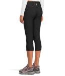 Skechers Go Walk Rib Capri Pants, Bold Black