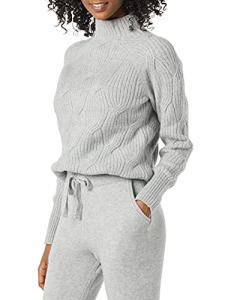 Women's Soft Touch Funnel Neck Sweater - Grey