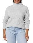 Women's Soft Touch Funnel Neck Sweater - Grey