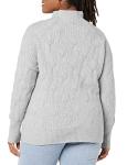 Women's Soft Touch Funnel Neck Sweater - Grey