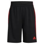 adidas Boys' Athletic Mesh Shorts, Black/Red