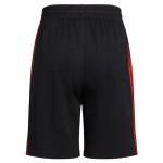 adidas Boys' Athletic Mesh Shorts, Black/Red