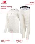 New Balance Boys Base Layer Set - White Camo