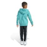 adidas Boys Fleece Pullover & Jogger Set, Teal