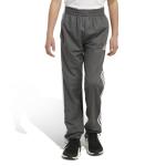 adidas Boys' Grey Tapered Trainer Pant, Large Plus