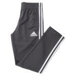 adidas Boys' Grey Tapered Trainer Pant, Large Plus