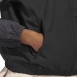 adidas Women's Black Woven Basketball Jacket, Large