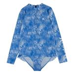 Hurley Girls' Long Sleeve Swimsuit Rash Guard