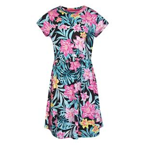 Hurley Girls' Floral Casual Dress - Pink, Large