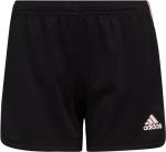 adidas Girls' Athletic Shorts Black/Pink X-Large
