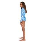 Hurley Girls' Long Sleeve Swimsuit Rash Guard