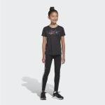 adidas Girls AEROREADY Long Tights in Black