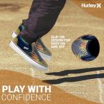 Hurley Kids Blue Floral Slip-On Skate Shoes