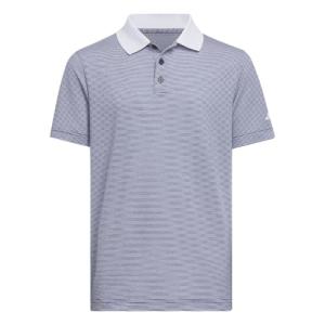 Adidas Girls' Striped Polo Shirt - Collegiate Navy