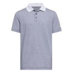Adidas Girls' Striped Polo Shirt - Collegiate Navy