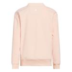 adidas Girls' Fleece Mock Neck Pullover, Coral