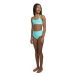 Hurley Girls' High Waisted Blue Ice Bikini Set