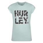 Hurley Big Kids Stack Logo T-Shirt - Blue Mist