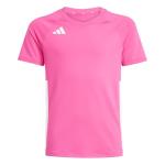 adidas Girls Shock Pink Volleyball Jersey, Large