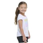 Adidas Girls' Cap Sleeve Graphic Tee, 2T