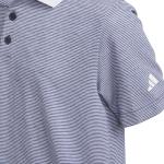 Adidas Girls' Striped Polo Shirt - Collegiate Navy