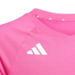 adidas Girls Shock Pink Volleyball Jersey, Large