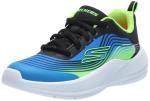 Skechers Kids Microspec Advance Sneakers, Blue/Lime 11