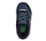 Skechers Meteor Lights Sneaker - Navy/Black, Toddler