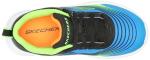 Skechers Kids Microspec Advance Sneakers, Blue/Lime 11