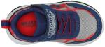 Skechers Kids Play Scene Sneakers, Navy/Red, Size 10