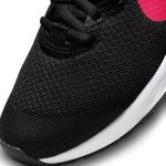 Nike Revolution 6 Kids' Gymnastics Shoes, Black Pink